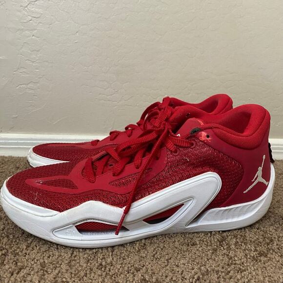 Jordan Mens Size 11 Tatum 1 TB University Red Baskeball Shoes Sneakers Nike - Picture 7 of 9